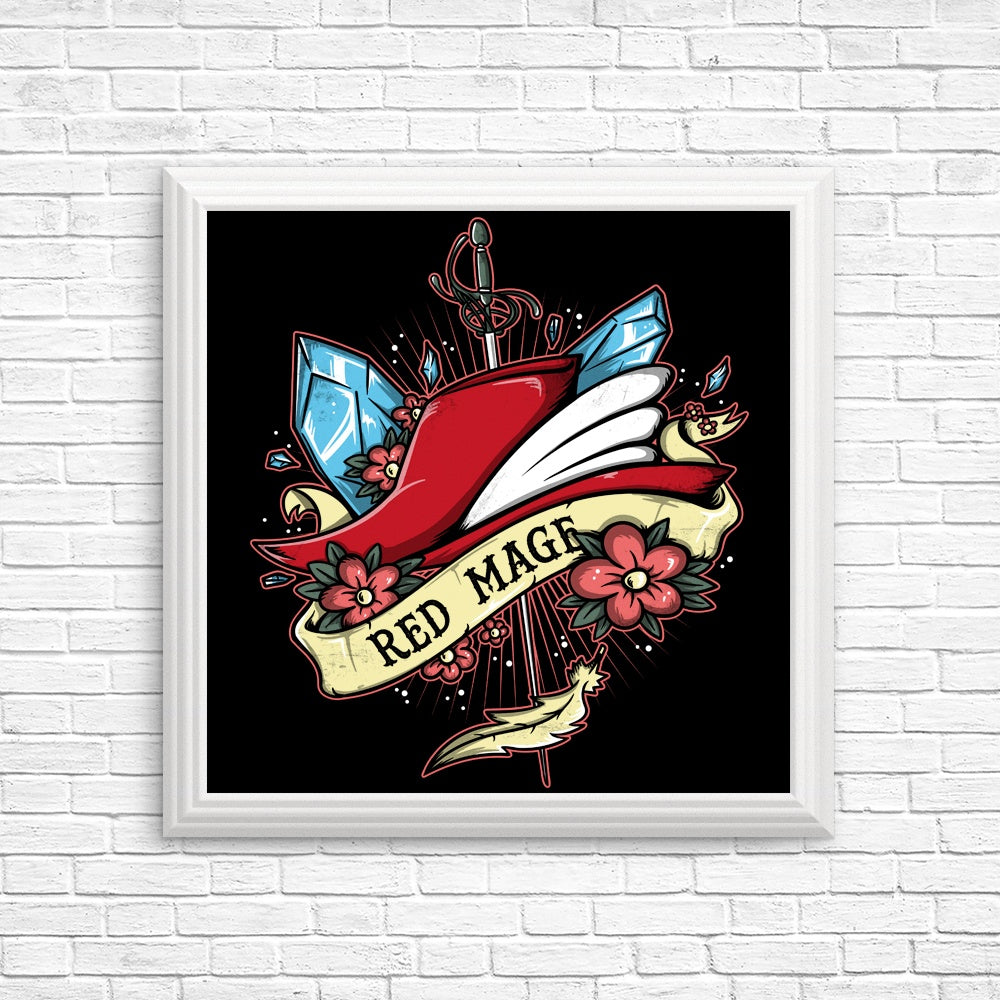 Red Magical Arts - Posters & Prints