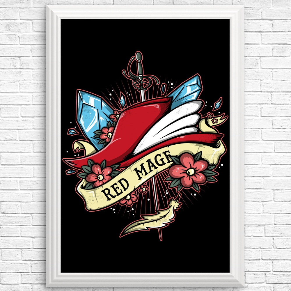 Red Magical Arts - Posters & Prints