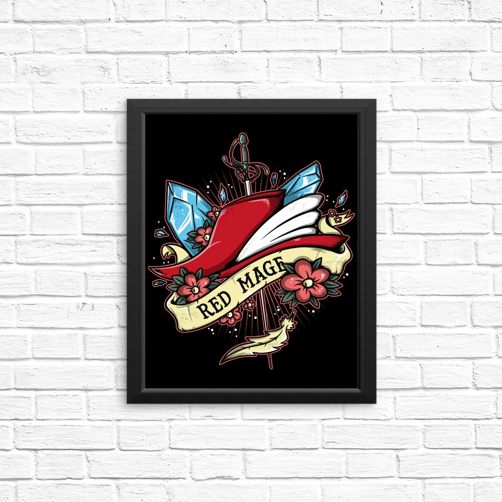 Red Magical Arts - Posters & Prints