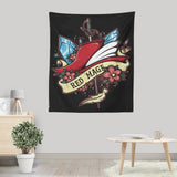 Red Magical Arts - Wall Tapestry