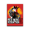 Red Merc Redemption - Canvas Print