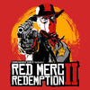 Red Merc Redemption - Throw Pillow