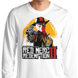 Red Merc Redemption - Long Sleeve T-Shirt