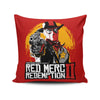 Red Merc Redemption - Throw Pillow