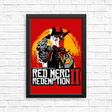 Red Merc Redemption - Posters & Prints