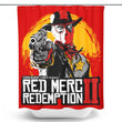 Red Merc Redemption - Shower Curtain