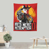 Red Merc Redemption - Wall Tapestry