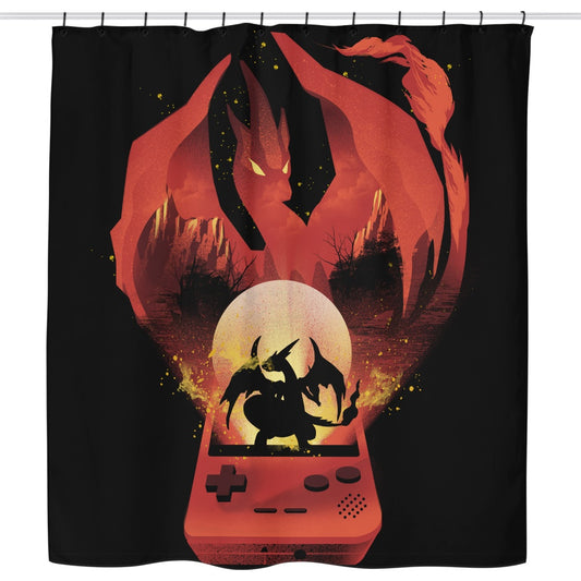 Red Pocket Gaming - Shower Curtain