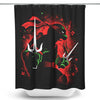Red Rebel Ninja - Shower Curtain