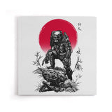 Red Sun Hunter - Canvas Print