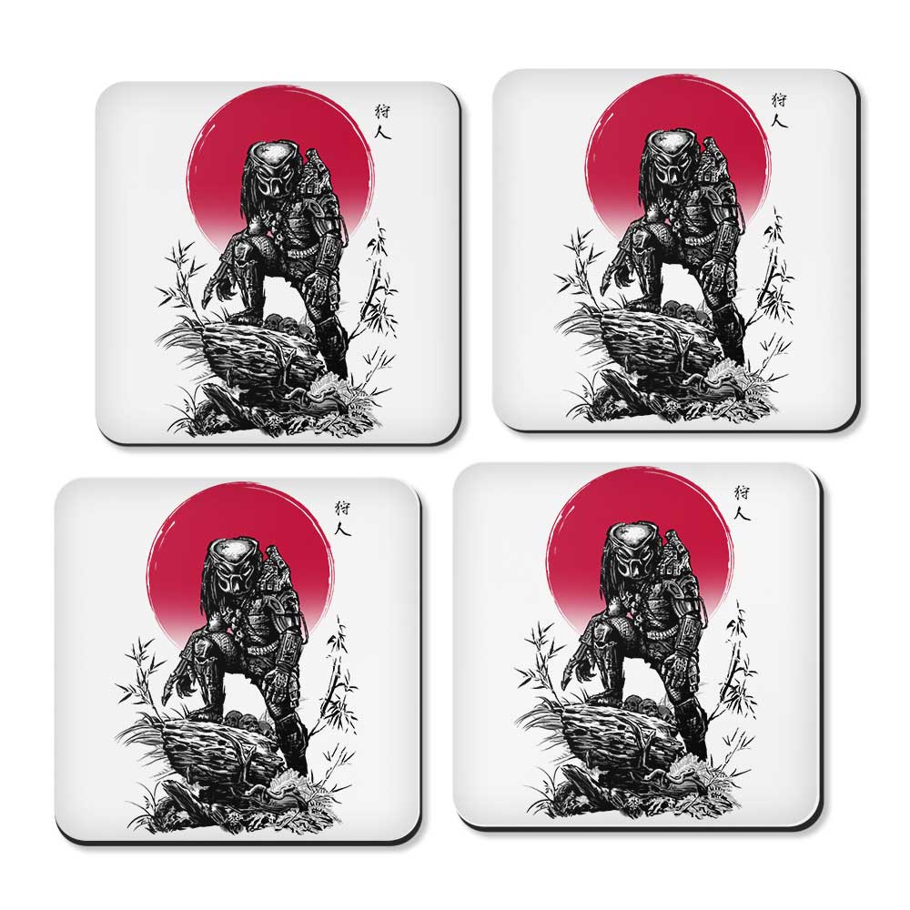 Red Sun Hunter - Coasters