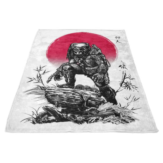 Red Sun Hunter - Fleece Blanket