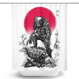 Red Sun Hunter - Shower Curtain