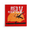 Red V Redemption - Canvas Print