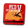 Red V Redemption - Coasters