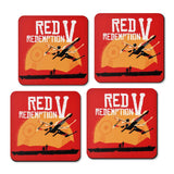 Red V Redemption - Coasters