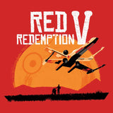 Red V Redemption - Throw Pillow