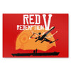 Red V Redemption - Metal Print