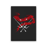 Red Wrath - Canvas Print