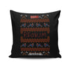 Redrum Christmas - Throw Pillow