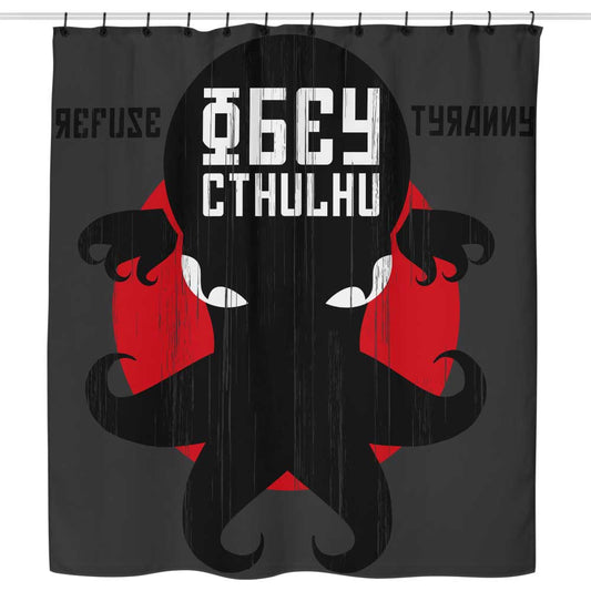 Refuse Tyranny - Shower Curtain