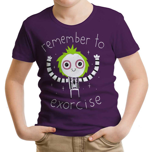 Remember to Exorcise - Youth Apparel
