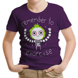 Remember to Exorcise - Youth Apparel