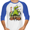 Reptar - 3/4 Sleeve Raglan T-Shirt