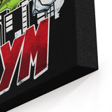 Reptar Gym - Canvas Print