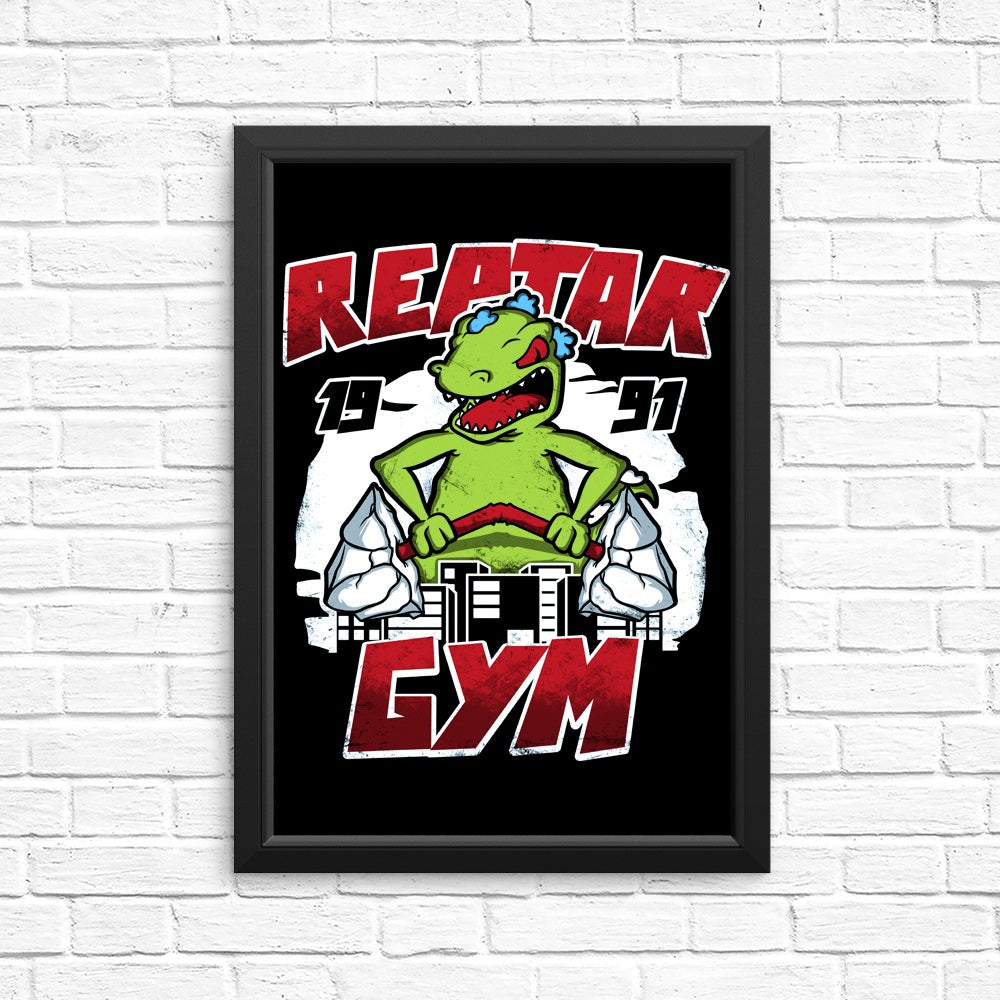 Reptar Gym - Posters & Prints