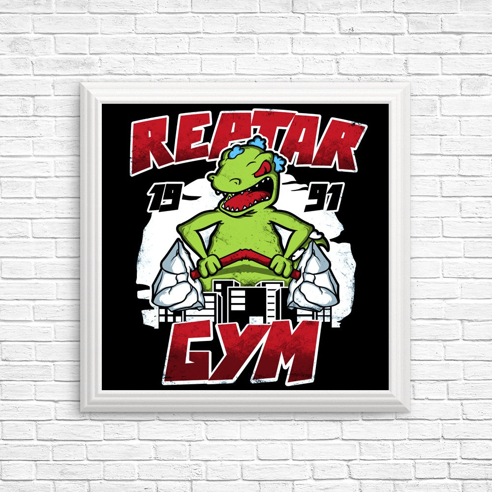 Reptar Gym - Posters & Prints