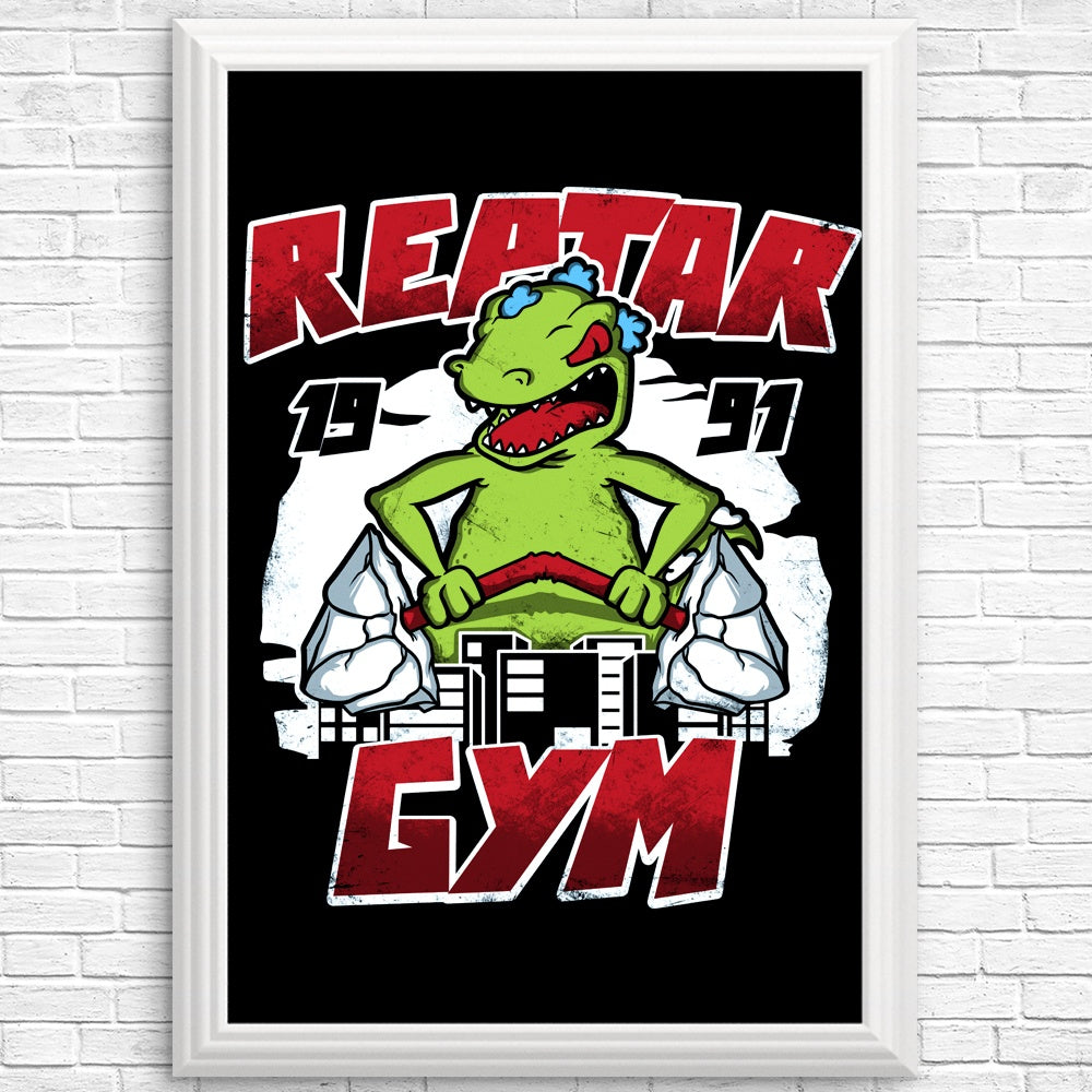 Reptar Gym - Posters & Prints