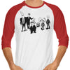 Reservoir Cartoons - 3/4 Sleeve Raglan T-Shirt