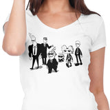 Reservoir Cartoons - Women's V-Neck