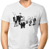 Reservoir Cartoons - Men's V-Neck