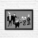 Reservoir Cartoons - Posters & Prints