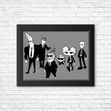 Reservoir Cartoons - Posters & Prints