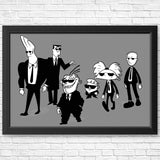 Reservoir Cartoons - Posters & Prints