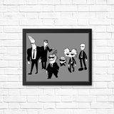 Reservoir Cartoons - Posters & Prints