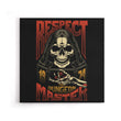 Respect the DM - Canvas Print