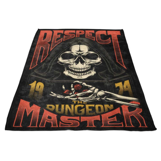 Respect the DM - Fleece Blanket