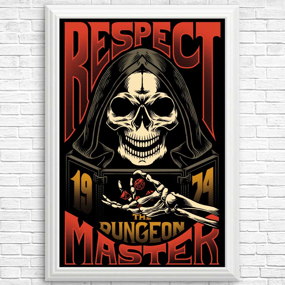Respect the DM - Posters & Prints – Once Upon a Tee