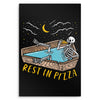 Rest in Pizza - Metal Print