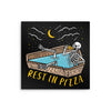 Rest in Pizza - Metal Print