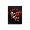 Rest N' Peace - Metal Print