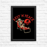 Rest N' Peace - Posters & Prints