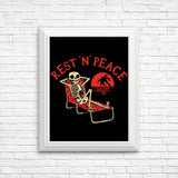 Rest N' Peace - Posters & Prints