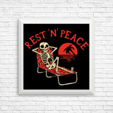 Rest N' Peace - Posters & Prints