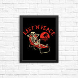 Rest N' Peace - Posters & Prints