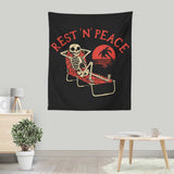 Rest N' Peace - Wall Tapestry